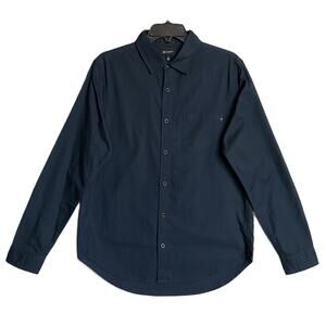 AG Los Angeles Shirt Men's Small Classic Fit Aiden Long Slv Button-Up Blue NEW